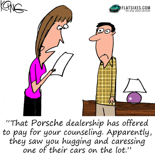 Porsche Cartoon justice