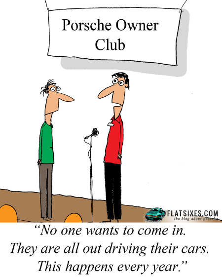 Porsche Cartoon