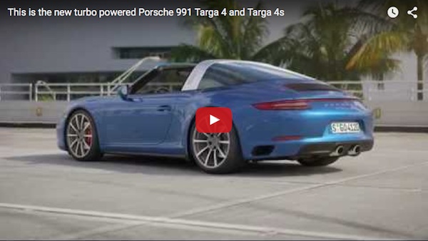turbo charged porsche targa