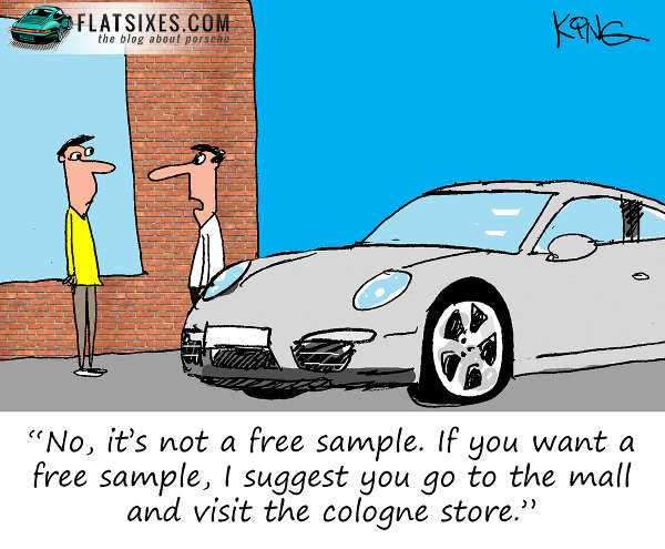 PORSCHE CARTOON ENTITLEMENT
