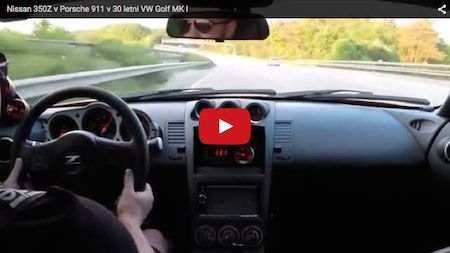 Porsche 911 GT3 vs. Nissan 350Z