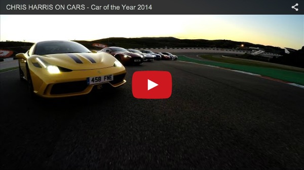 Chris Harris 2014 Car of the year video
