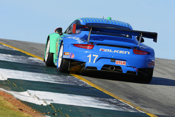 Team Falken Tire Porsche #17 retiring