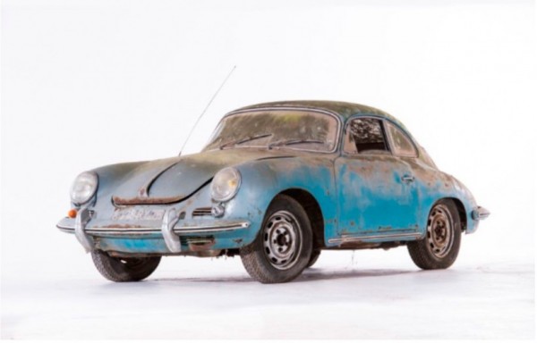 unrestored Porsche 356