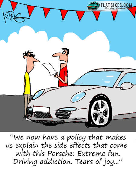 Porsche Cartoon 80