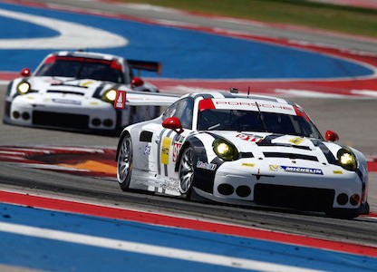 Porsche 911 and 912 racing at COTA