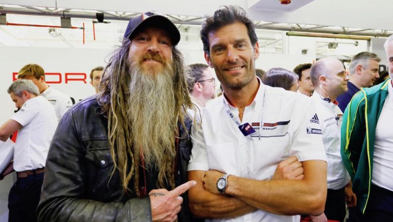 MARK WEBBER AND MAGNUS WALKER