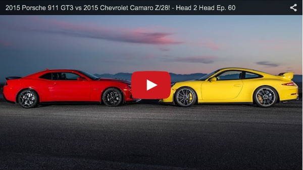 Porsche GT3 vs Z28