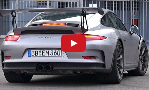 GT3 RS exhaust