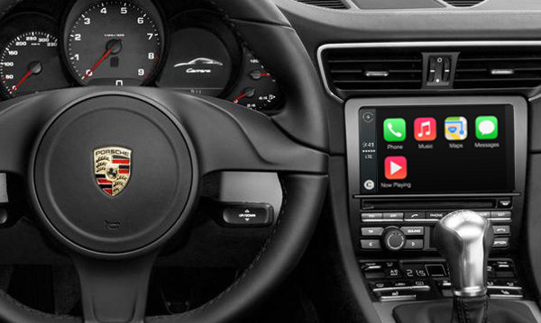 Porsche Apple Car Play