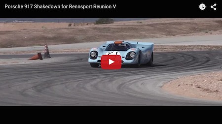 porsche 917 shakedown