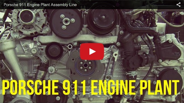 Porsche 911 Assembly Line video
