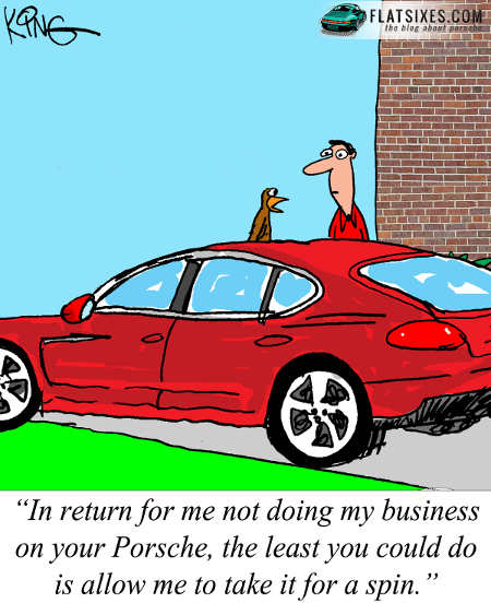 Porsche Cartoon 59