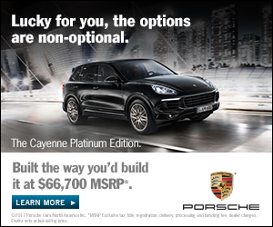 Porsche Cayenne Platinum Edition