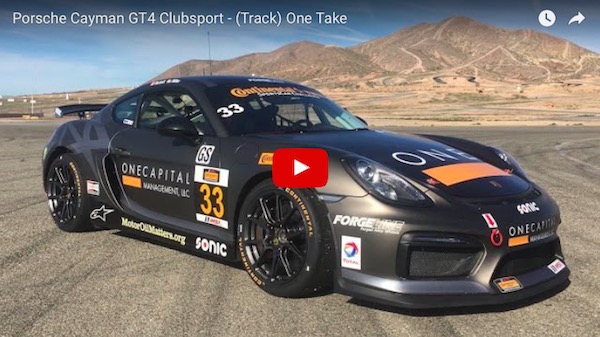 CJ Wilson's Cayman GT4 clubsport