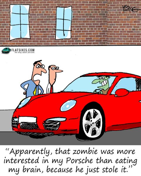 Porsche cartoon 95
