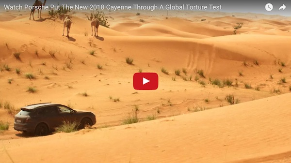 PORSCHE CAYENNE ENDURANCE TEST