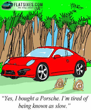 Porsche Cartoon 61