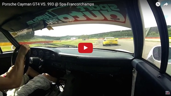 porsche 993 vs cayman gt4