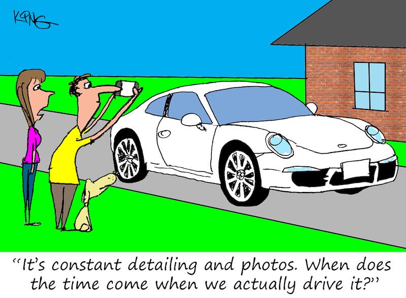 enjoy your Porsche