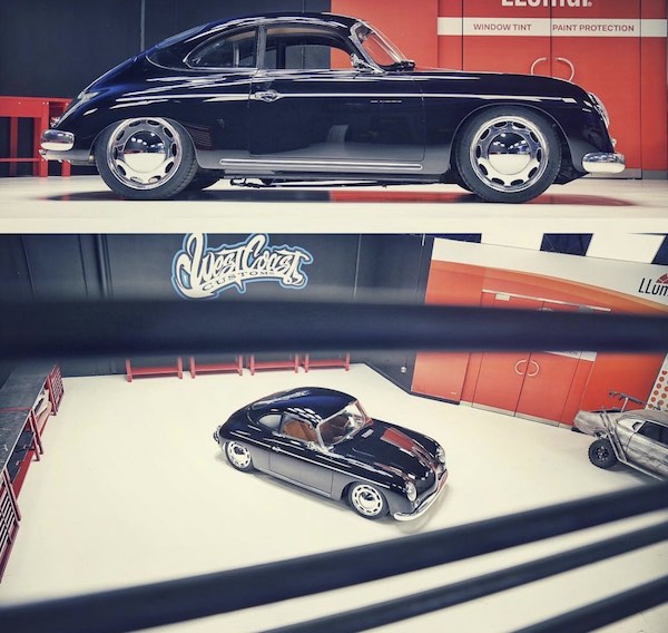 Porsche Cayman turned 356