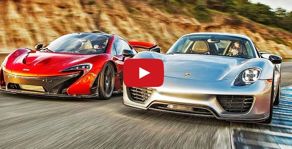 McLaren P1 vs. Porsche 918 Spyder