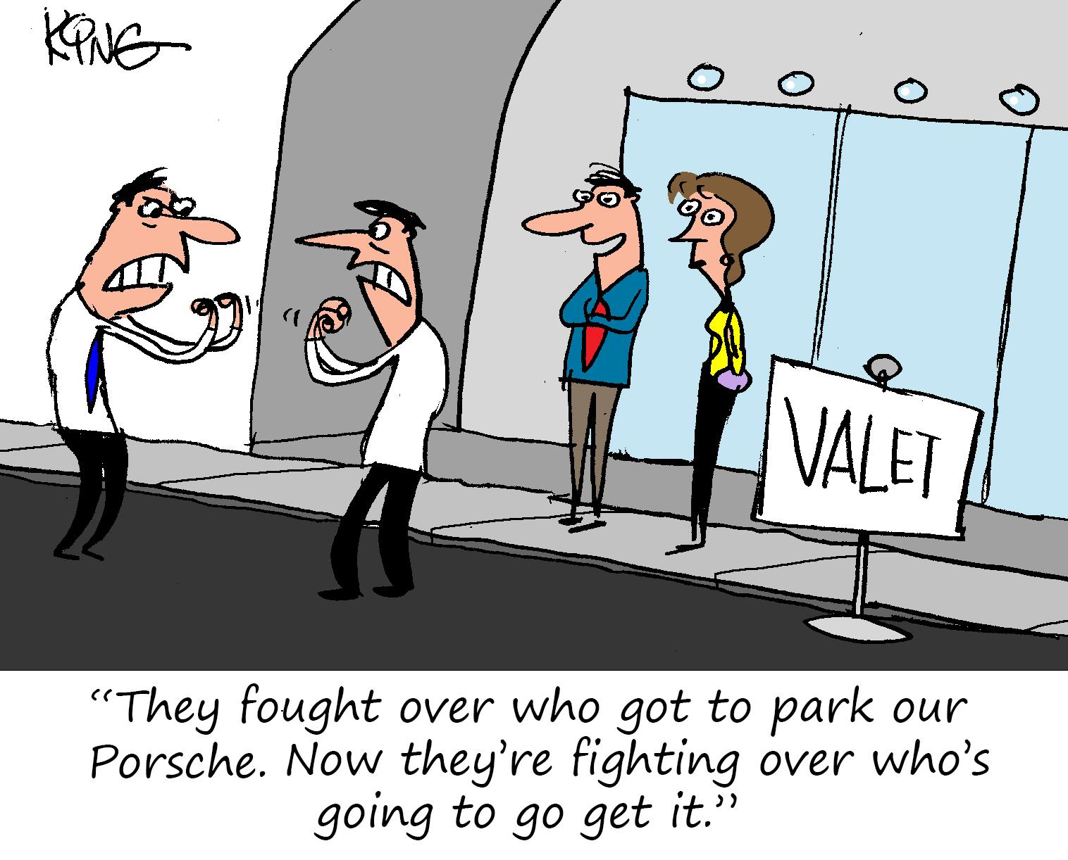 Porsche Cartoon