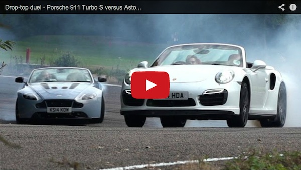 911 Turbo S vs Aston Martin V12 Vantage