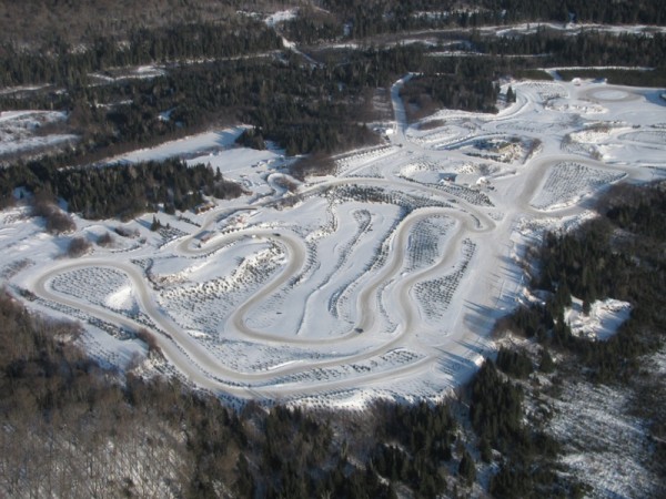 frozen track