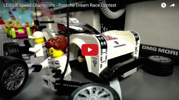 Porsche LEGO dream race contest winner
