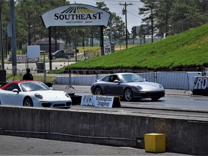 PORSCHE CARS COFFEE DRAG RACING