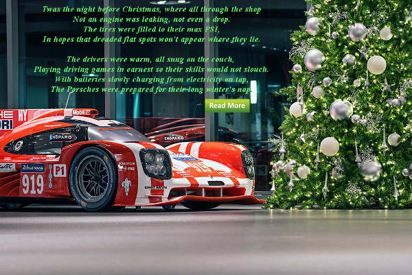 Porsche Christmas Rhyme