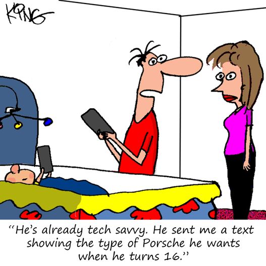 Porsche Cartoon