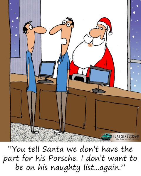 Porsche santa