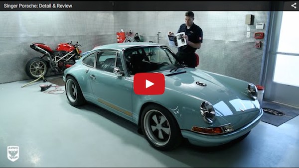 detailing Singer Porsche