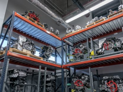 Porsche Engine Room