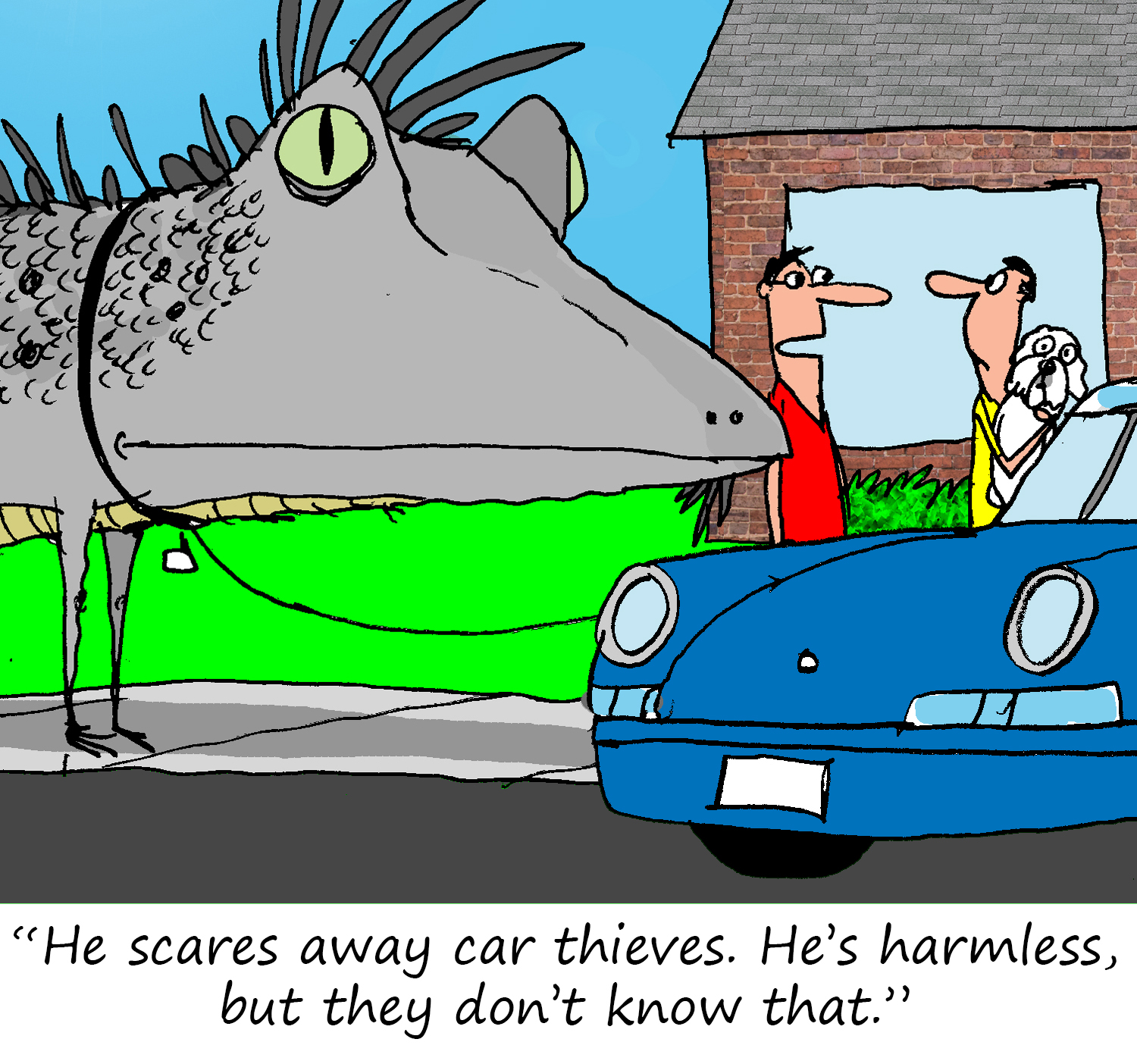 Porsche Cartoon