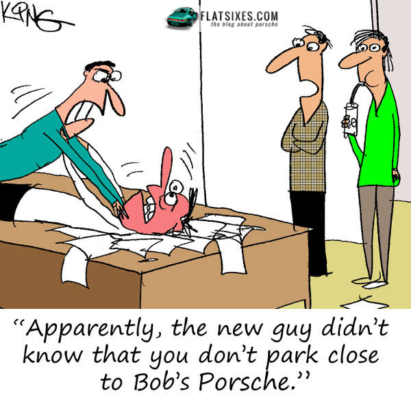 Porsche Cartoon Interview