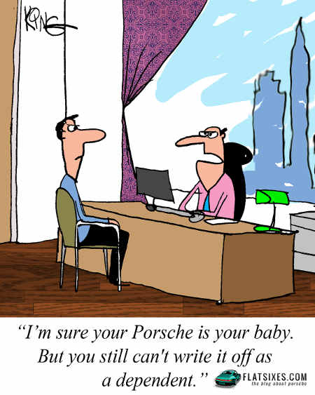 Porsche Cartoon 70