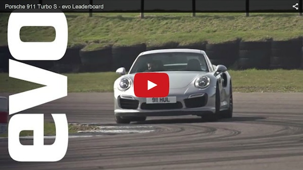 Evo 911 Turbo S on track 
