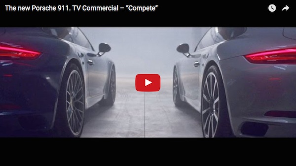 Porsche commercial compete