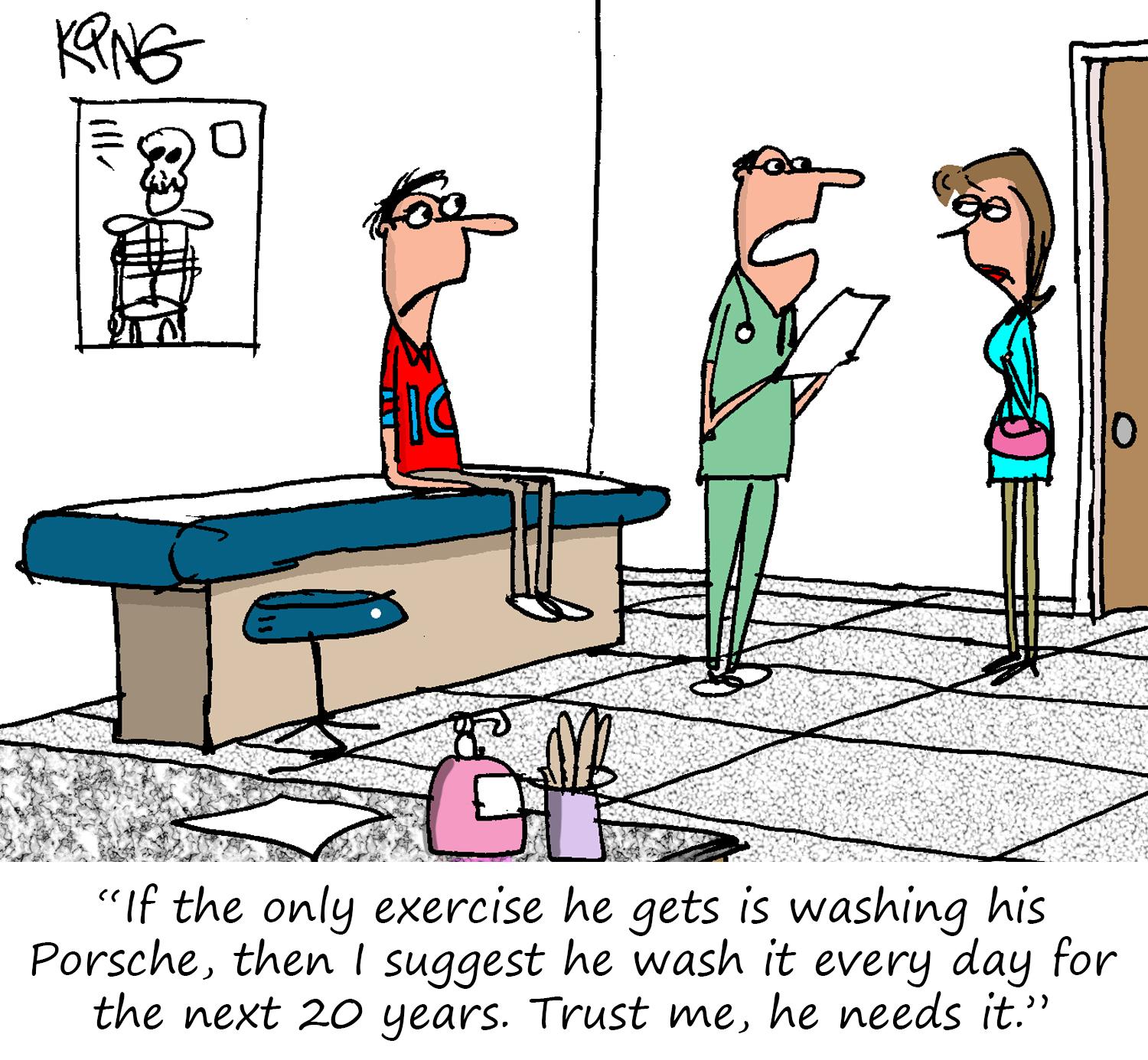 Porsche Cartoon
