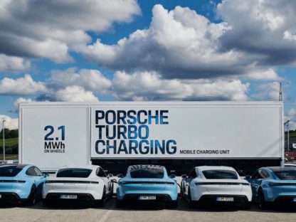 Porsche Charging Trucks