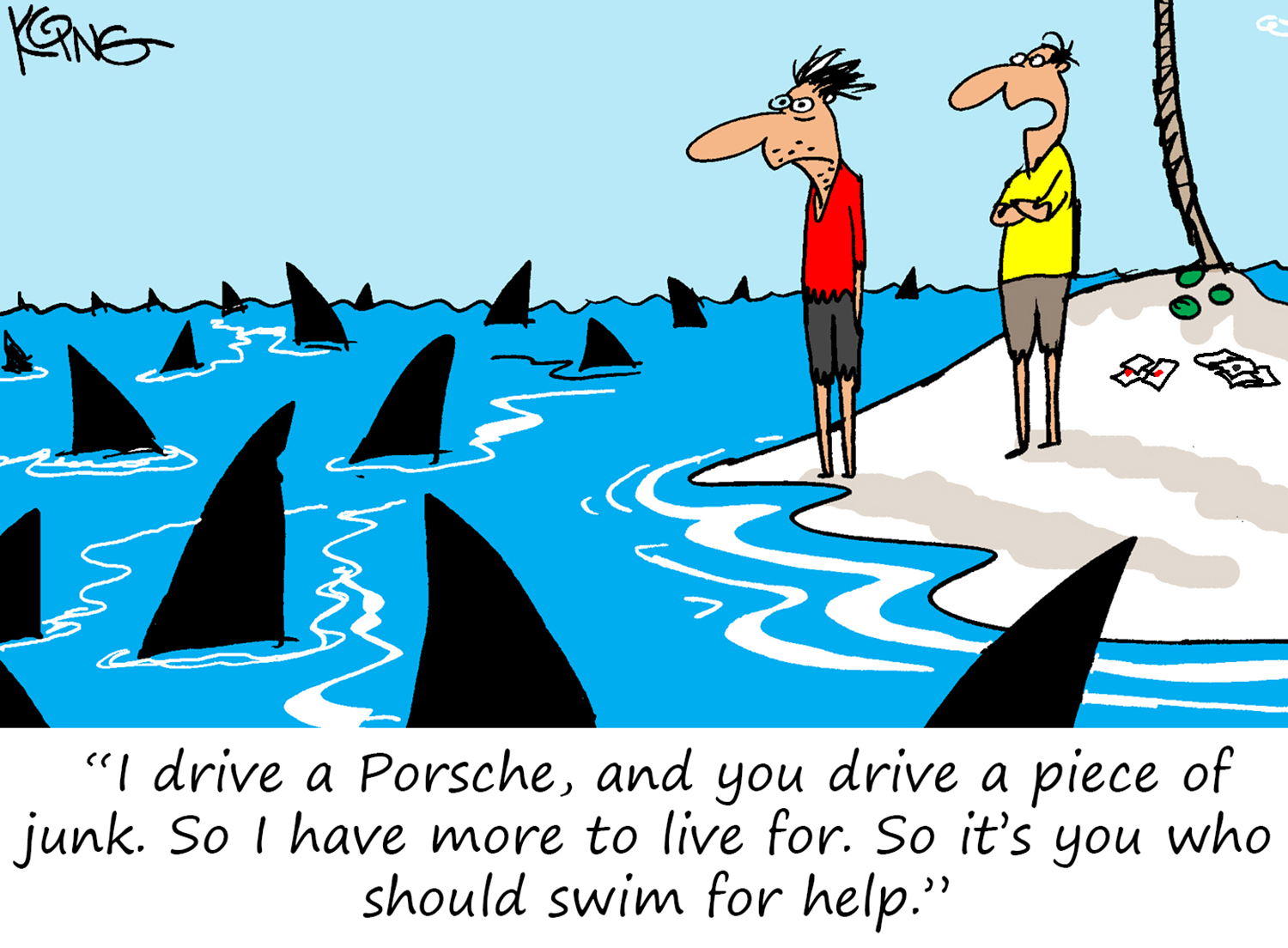 Porsche Cartoon