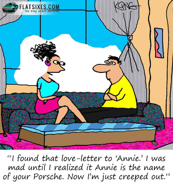 PORSCHE CARTOON ENTITLEMENT