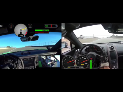 GT# RS vs. McLaren MP4-12C