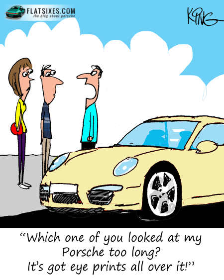 Porsche Cartoon 84