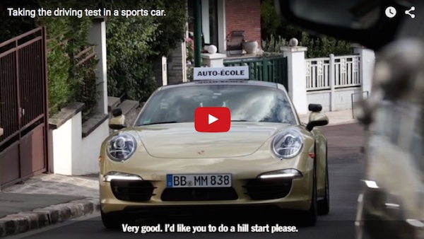 porsche student driver