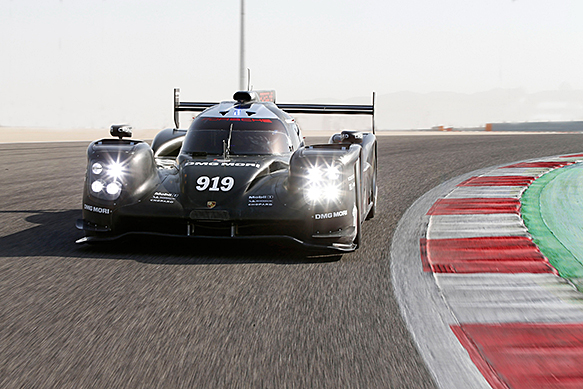 testing aero package 919 hybrid 2015 spain