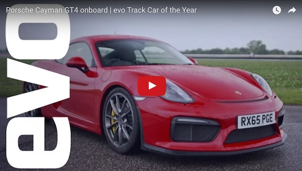 evo Cayman GT4 track car of the year
